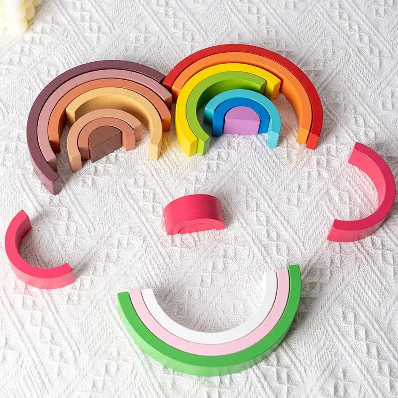 StackArt | Construction et Découverte des Couleurs - Jouet Éducatif Montessori à Empiler