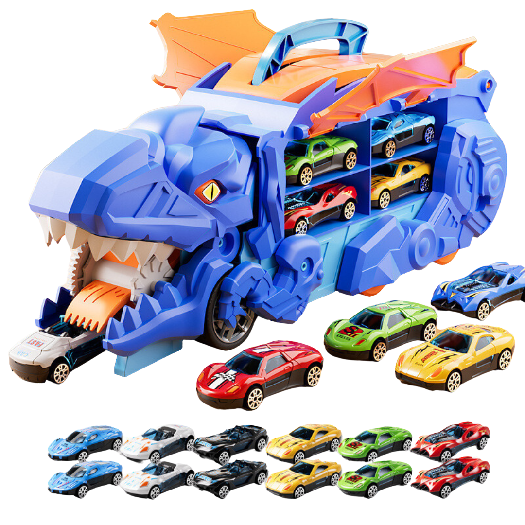 DinoTransformer | Course, Transforme et Joue - Voiture Jouet