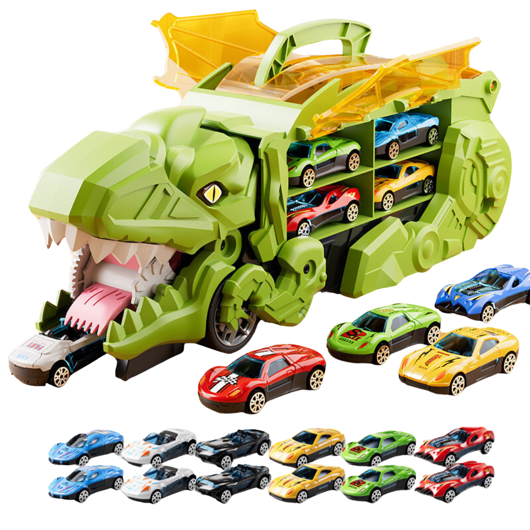 DinoTransformer | Course, Transforme et Joue - Voiture Jouet