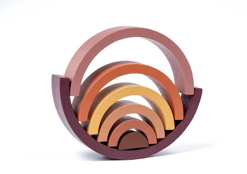 StackArt | Construction et Découverte des Couleurs - Jouet Éducatif Montessori à Empiler