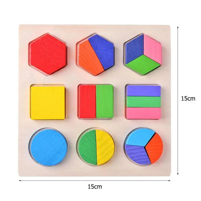 SmartShapes | Développez la Reconnaissance des Formes et la Pensée Logique - Tableau d'Apprentissage en Bois