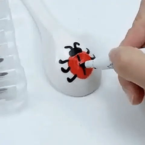 Stylo AquaArt | Créez de l'Art Magique avec de l'Eau - Ensemble d'Aquarelle (+ CUIILLÈRE en Céramique)