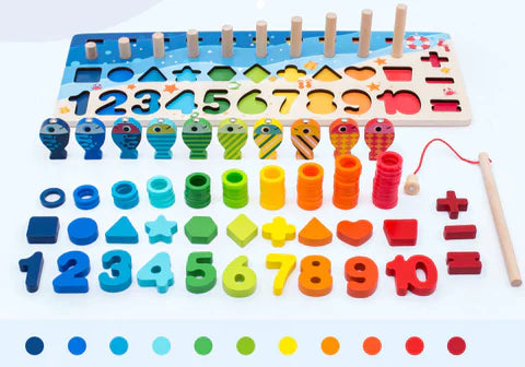 PlayGrow | Développez des compétences en jouant - Tableau en bois Montessori