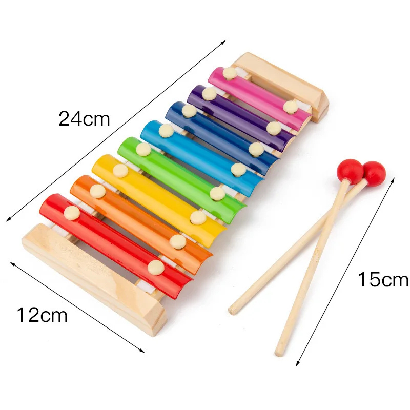 SoundSprout | Découvrir la Musique en Jouant - Instrument de Musique Montessori Multicolore