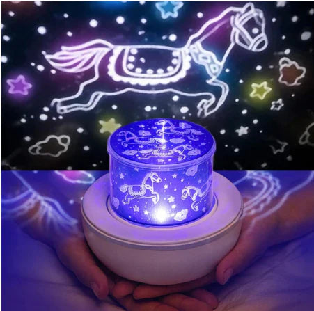 DreamSky | Ciel étoilé enchanteur pour l'heure du coucher - Lampe de nuit apaisante