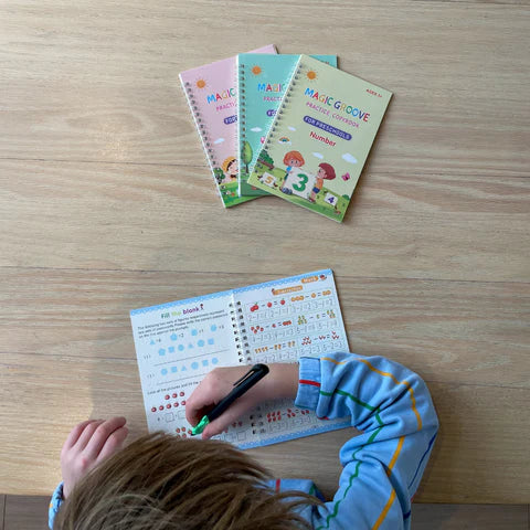 ScribbleStart | Apprendre à Écrire de Manière Ludique - Livre d'Écriture Complet pour Jeunes Explorateurs