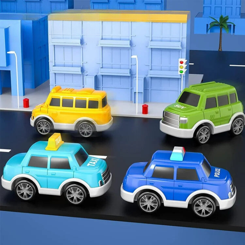 TruckTrail | Aventure sur Roues avec Lumière et Son - Ensemble de Jouets de Transport