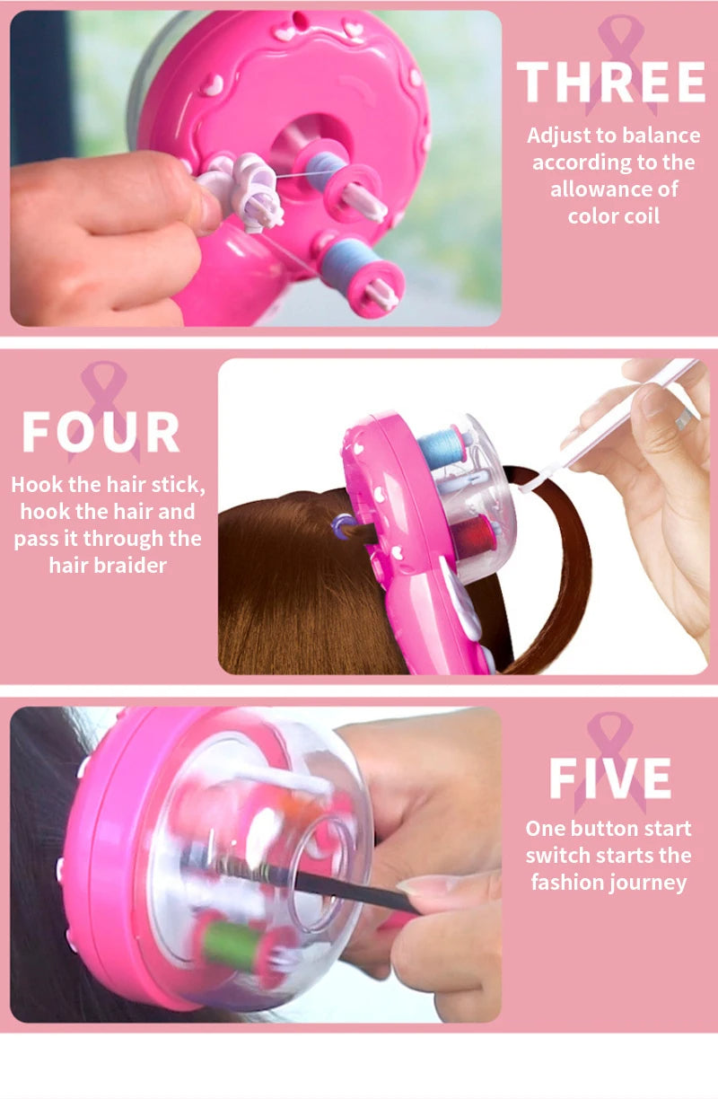 DreamBraid | Découvrez la Magie de Tressage Automatique pour les Enfants - Créez des Coiffures Ludiques en un Tournemain !