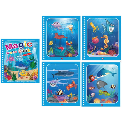 AquaMagic | Colorier avec Magie - Livre de Coloriage Actif d'Eau