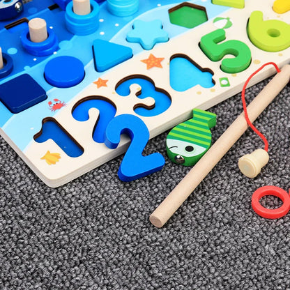 PlayGrow | Développez des compétences en jouant - Tableau en bois Montessori