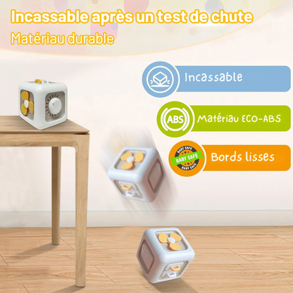 BussyCube | 6-en-1 Apprendre et Découvrir - Cube d'Activité