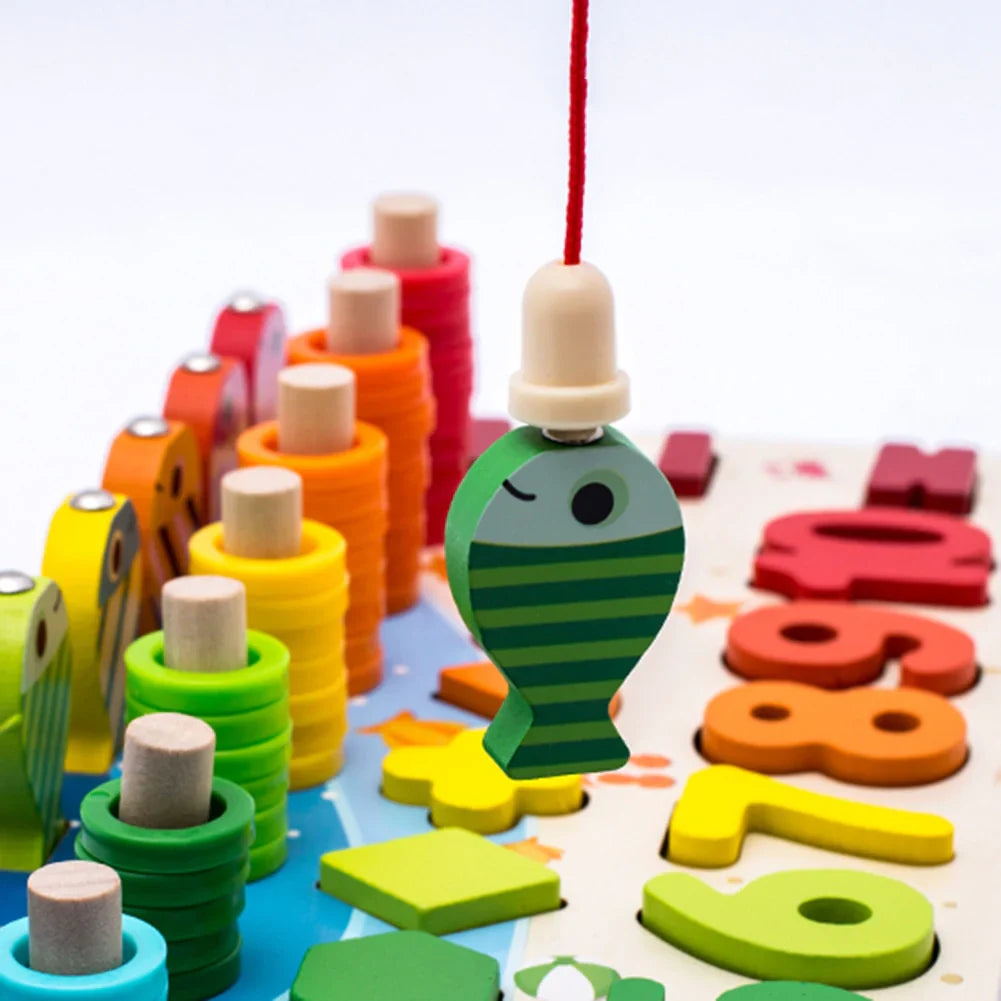 PlayGrow | Développez des compétences en jouant - Tableau en bois Montessori