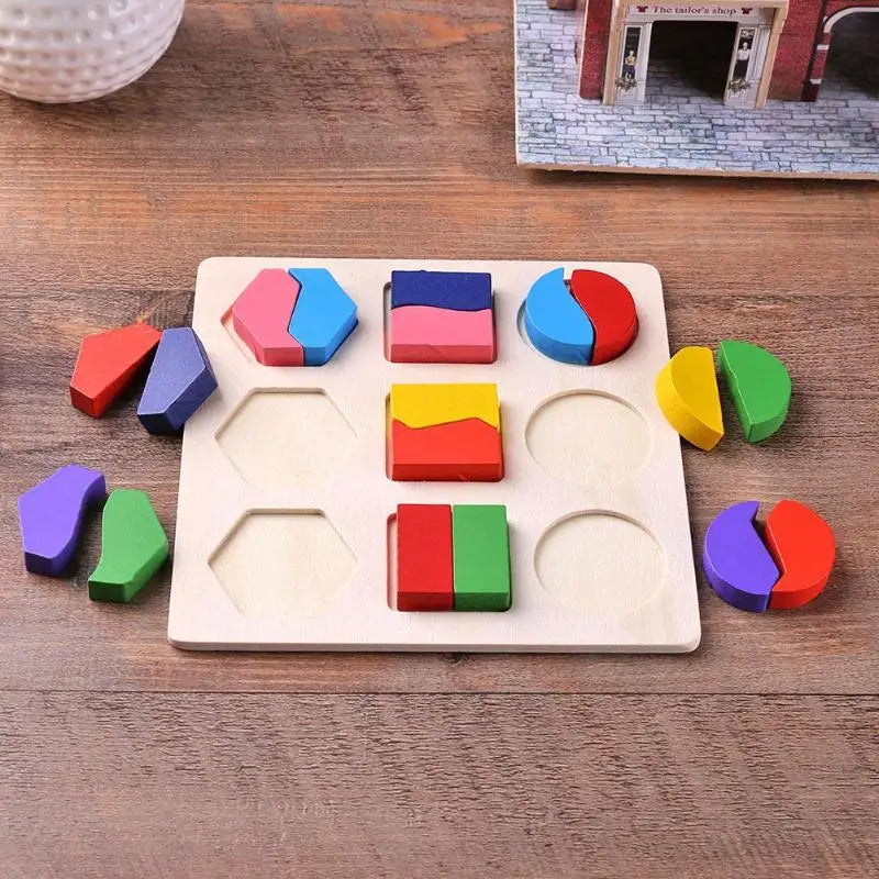 SmartShapes | Développez la Reconnaissance des Formes et la Pensée Logique - Tableau d'Apprentissage en Bois