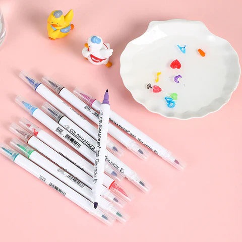 Stylo AquaArt | Créez de l'Art Magique avec de l'Eau - Ensemble d'Aquarelle (+ CUIILLÈRE en Céramique)