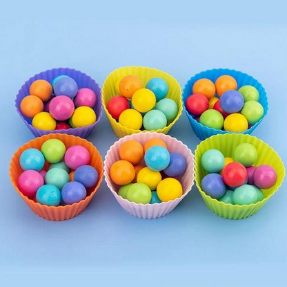 BeadBlox | Tableau de Perles Montessori - Jeu de Couleur, Compte & Gagne pour Enfants Créatifs