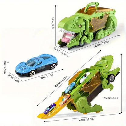 DinoTransformer | Course, Transforme et Joue - Voiture Jouet