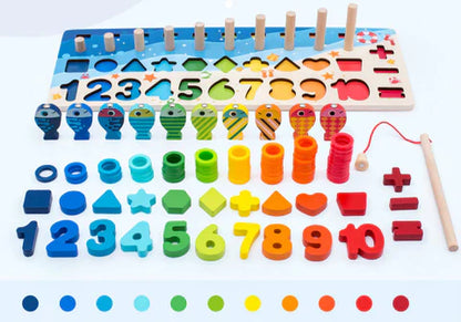 PlayGrow | Développez des compétences en jouant - Tableau en bois Montessori