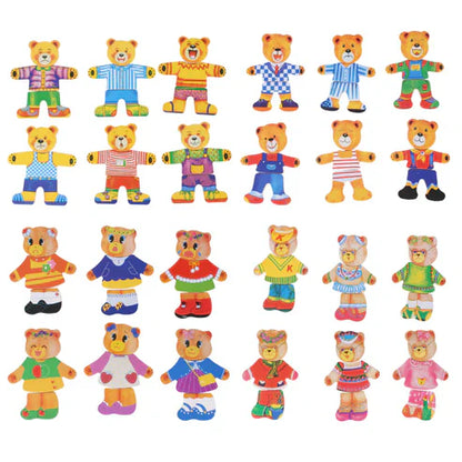 DressUp Bobbie | Découvrez des Tenues Infinies - Puzzle d'Habillage en Bois
