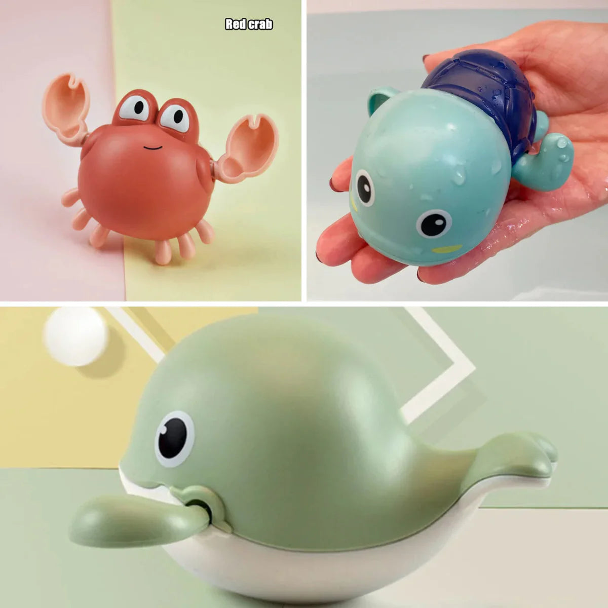 WaterFriends | Petites créatures marines vivantes pour le bain - Jouets de bain