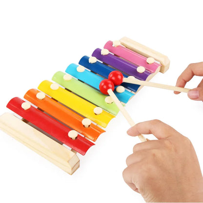 SoundSprout | Découvrir la Musique en Jouant - Instrument de Musique Montessori Multicolore