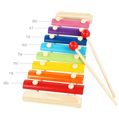 SoundSprout | Découvrir la Musique en Jouant - Instrument de Musique Montessori Multicolore