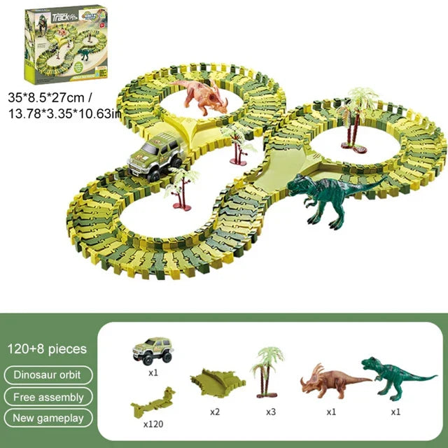 DinoDash | Course de Dino Passionnante Aventure - Piste de Course Interactive