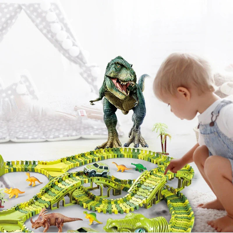 DinoDash | Course de Dino Passionnante Aventure - Piste de Course Interactive